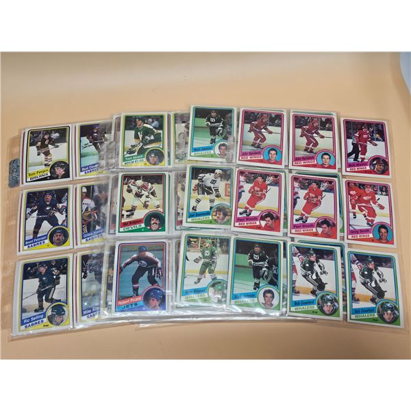 1984-85 O-Pee-Chee Hockey Cards in Sheets 131 Cards
