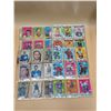 Image 1 : OLD #1 Filler Lot 69/70*70/71*71/72*72/73 - 86 cards in sheets