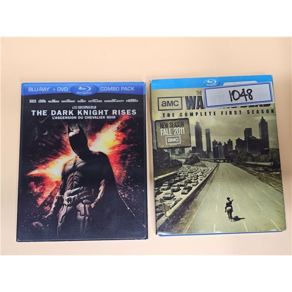 Batman and Walking Dead Season 1 - Blue Ray DVDS