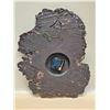 Image 2 : Bird's Eye Maple Burl Clock (Needs new number kit) Works