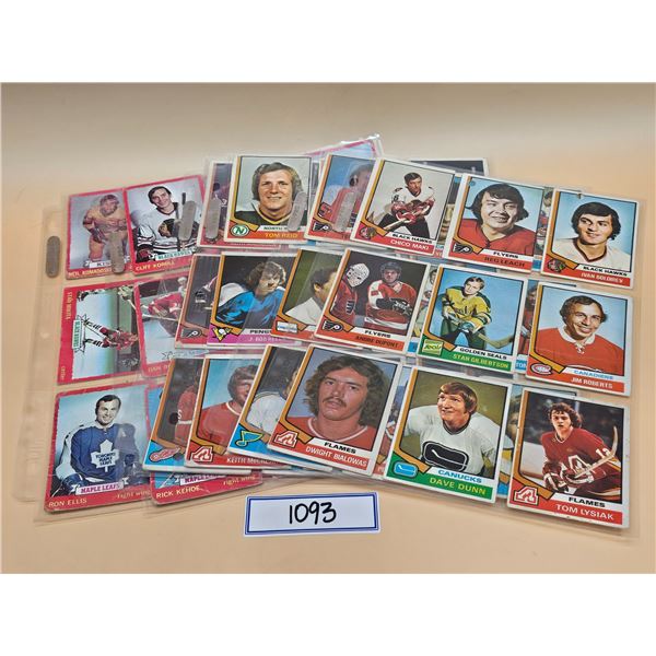 1973/74 & 74/75 OPC Hockey - 54 Cards (Fillers/Not Mint)