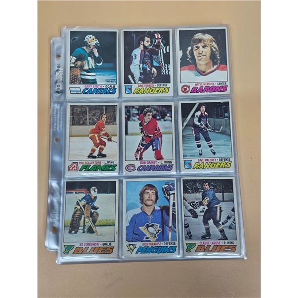 1977-78 OPC Hockey- 162 Cards (Fillers/Not Mint)