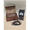 Image 1 : RARE Vintage Stark Volt-Ohm Meter Model SD-1 case and Leads working