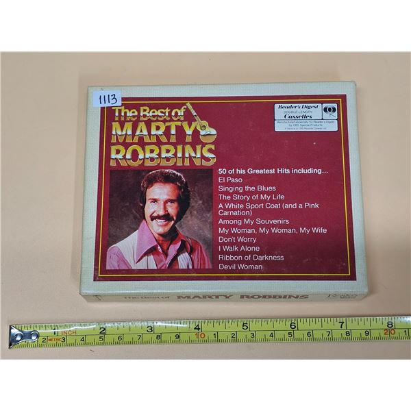 The Best of Marty Robbins  - Readers Digest Box Set 2 Cassettes Like New