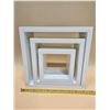 Image 3 : Pair of Mirror Sconces & Set Floating Shelves