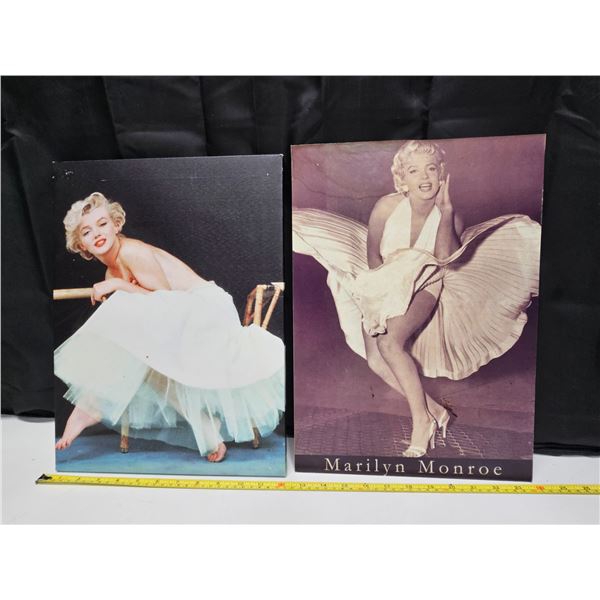 2 Marilyn Monroe Pictures (White Dress)