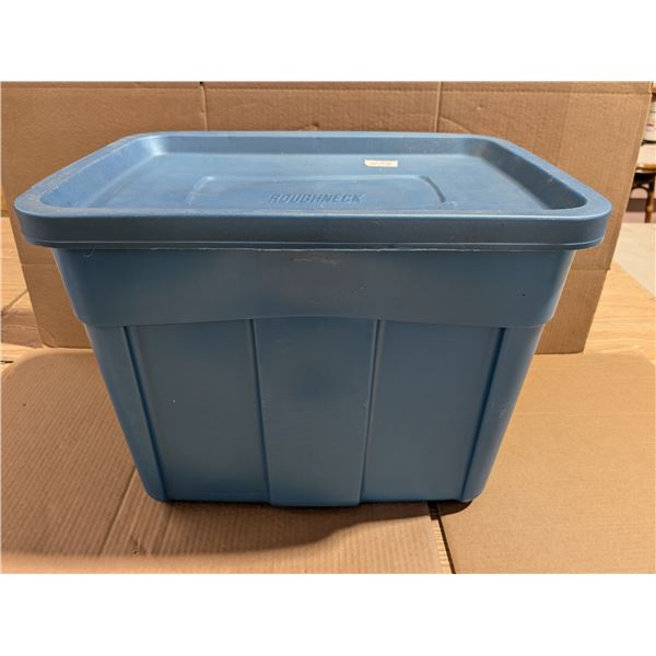 RUBBERMAID Roughneck blue container