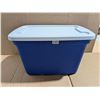 Image 1 : SCHEPCER Blue with white top container