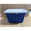 Image 2 : SCHEPCER Blue with white top container