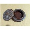 Image 3 : Wood carved covered Ukrainian candy dish from Ukraine.