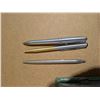 Image 5 : Office equipment: INOXCROM ballpoint pen-missing clip, 2 SCHAFER ballpoint pens (one with altered fi