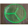 Image 1 : Uranium glass candy dish
