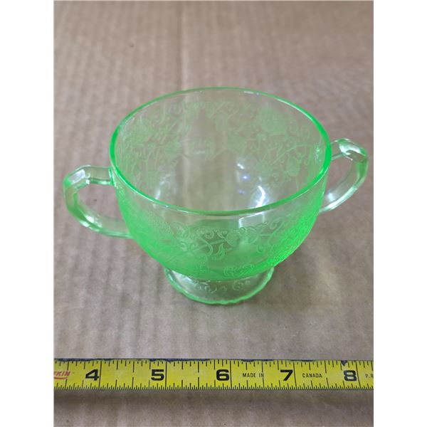 Uranium glass creamer