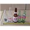 Image 1 : Vintage pop and beer bottles- KIK and coca cola