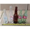 Image 3 : Vintage pop and beer bottles- KIK and coca cola