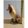 Image 2 : Large Chalkware Collie Statue