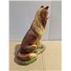 Image 3 : Large Chalkware Collie Statue