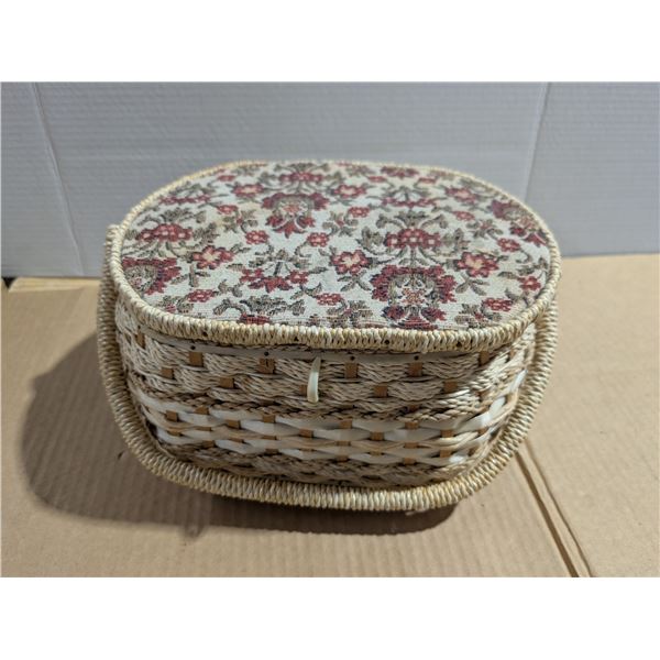 Vintage Sewing Basket