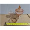 Image 4 : Unverified (3) Pc of Pink Depression Glass (Some Chips)