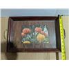 Image 2 : Vintage Brass Handle Serving Tray