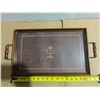 Image 1 : Vintage Wood Handle Serving tray