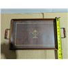 Image 2 : Vintage Wood Handle Serving tray