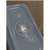 Image 3 : Blue Pyrex Butter Dish w/ Lid