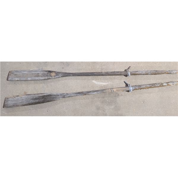 Pair of Antique Rowing Oars