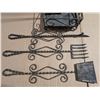 Image 3 : Vintage Steel Fire Place Set