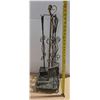 Image 4 : Vintage Steel Fire Place Set