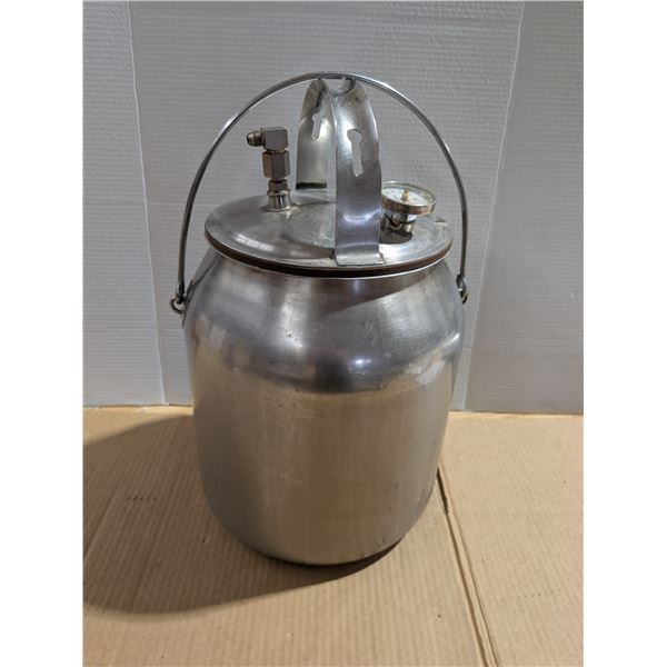 Possible Stainless Steel Capsule Keg for Milk