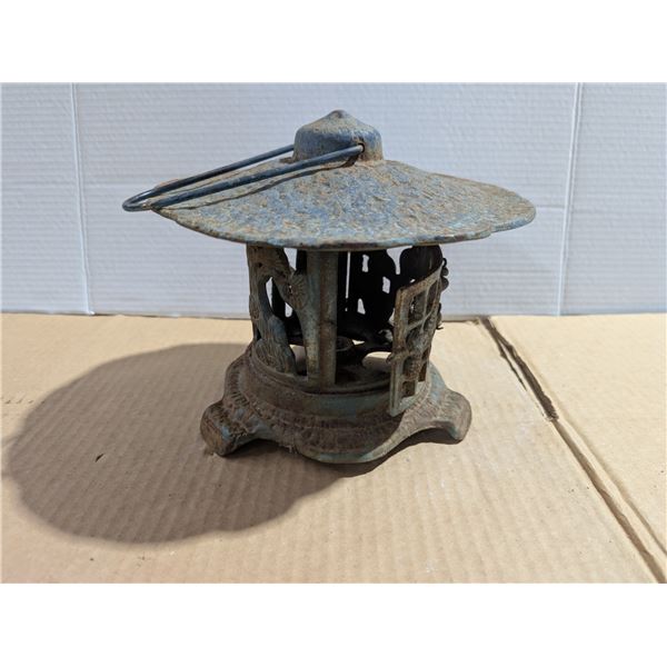 Cast iron garden Lantern