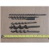 Image 1 : (6) Vintage drill bits of various sizes and styles.