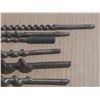 Image 3 : (6) Vintage drill bits of various sizes and styles.
