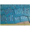 Image 3 : (20) Vintage Italian Bingo boards (Tombola), featuring sliding red shutters to mark called numbers.