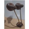 Image 6 : Vintage Double Gooseneck Desk Lamp. (Untested)