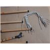 Image 4 : Vintage wooden croquet set, likely from the mid-20th century, containing mallets, balls, etc.