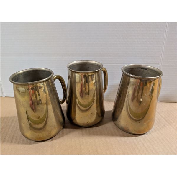 Lot of Misc. Brass Items (Possible Ash Tray, Dog, and etc.)