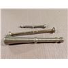 Image 3 : (3) Brass Pole Like Items as Shown