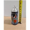 Image 2 : Vintage Made in Germany Blue White Porcelain Pint and Top