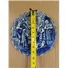 Image 2 : Boch Freires La Lovviere Belgium Delft Décor Plate 9.5"