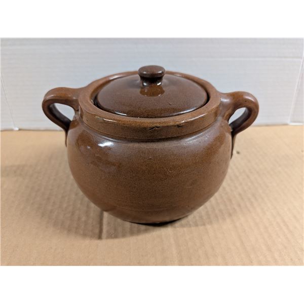 Vintage (UNVERIFIED) Medalta Bean Pot Marked 2