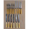 Image 1 : Set of Vintage Knives/Forks (6) being Perigo Brothers Cutlers Sheffield Knives