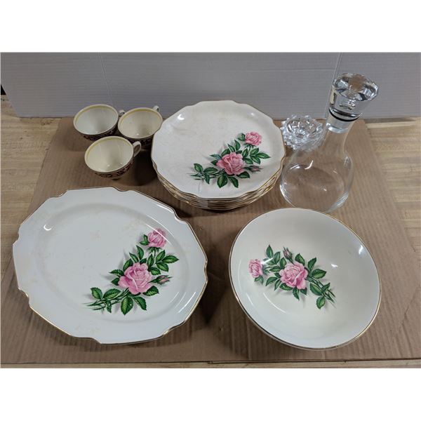 Lot of China Ware (Made in England and USA) and Etc.