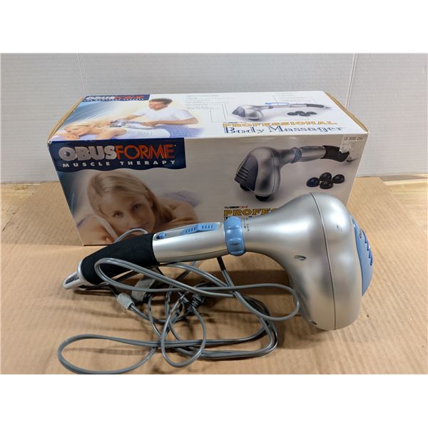 Obusforme Muscle Therapy Body massager (Retail 90.00)