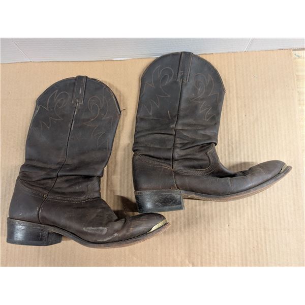 Pair of Vintage Leather Cowboy boots