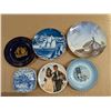 Image 1 : Lot of (6) Special Décor Plates As Shown