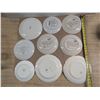 Image 6 : Lot of (9) Special Décor Plates As Shown