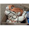 Image 5 : Lot of Blankets, Shoes, Bag, and etc.