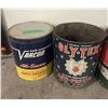 Image 2 : (3) 1 Gallon Anti Freeze Tins. (Gly.Tex), Varcon, Co-Op)